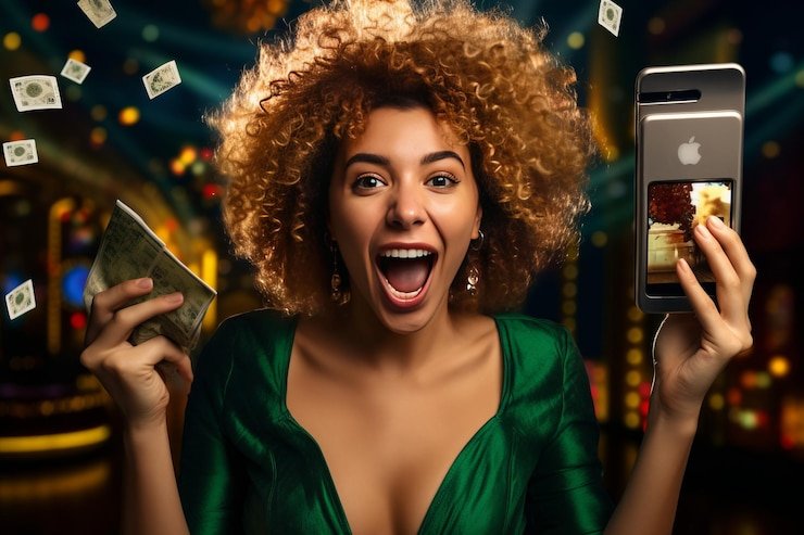 Kartu Bingo Keberuntungan bernuansa emas