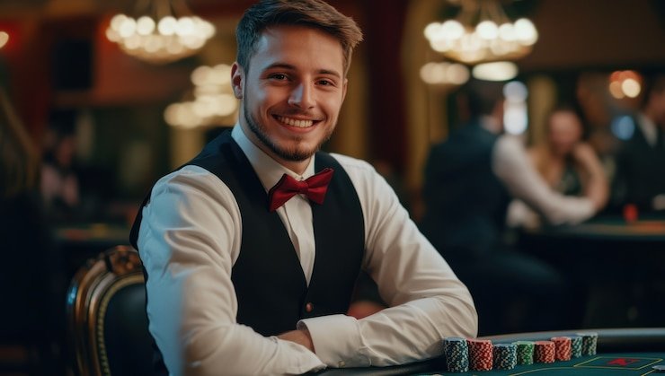 Pengguna mobile membaca roulette di slotindo62